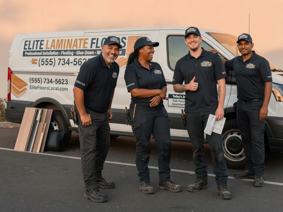 Laminate flooring installation company in Wittenberg, WI